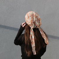 בנדנה כותנה - קאמל מעוטר