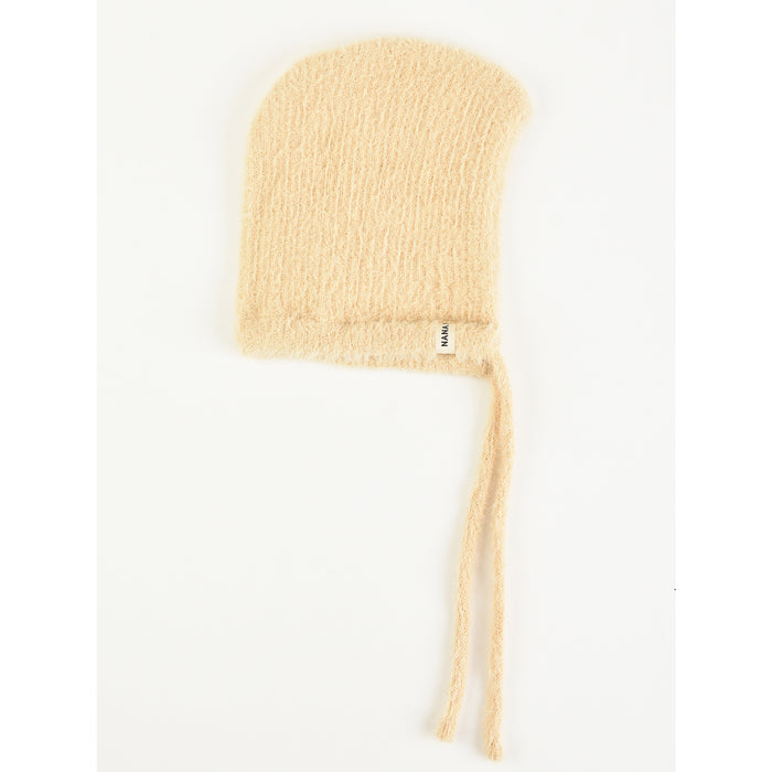 'כובע אנגורה קשירה - בז