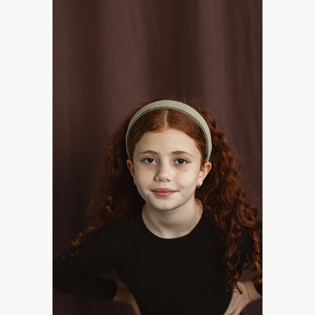 'קשת שטוחה סריג - בז