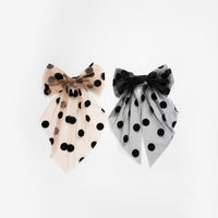 פפיון טול עיגולי קטיפה