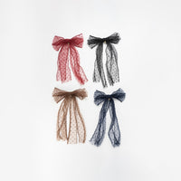 פפיון טול עיגולי קטיפה קטנים