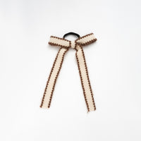 גומיית פפיון צמרי חום