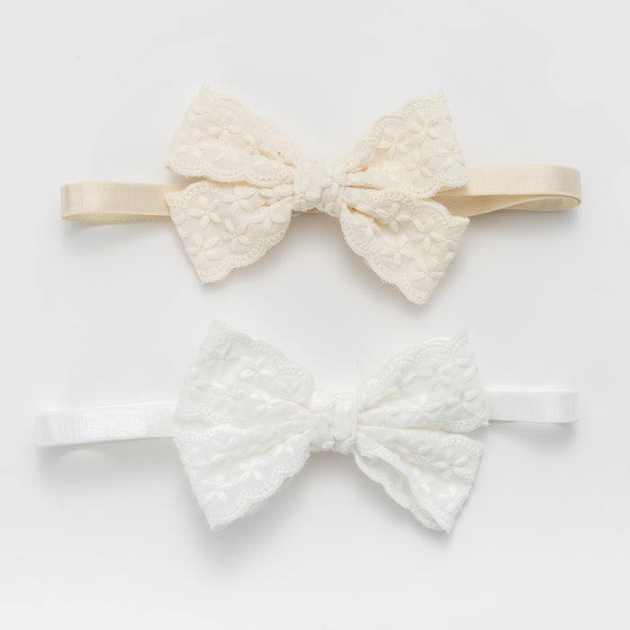 סרט בייבי פפיון תחרה פרחים