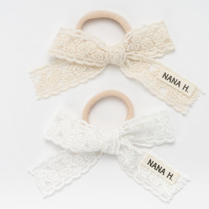 גומיית פפיון תחרה בלרינה