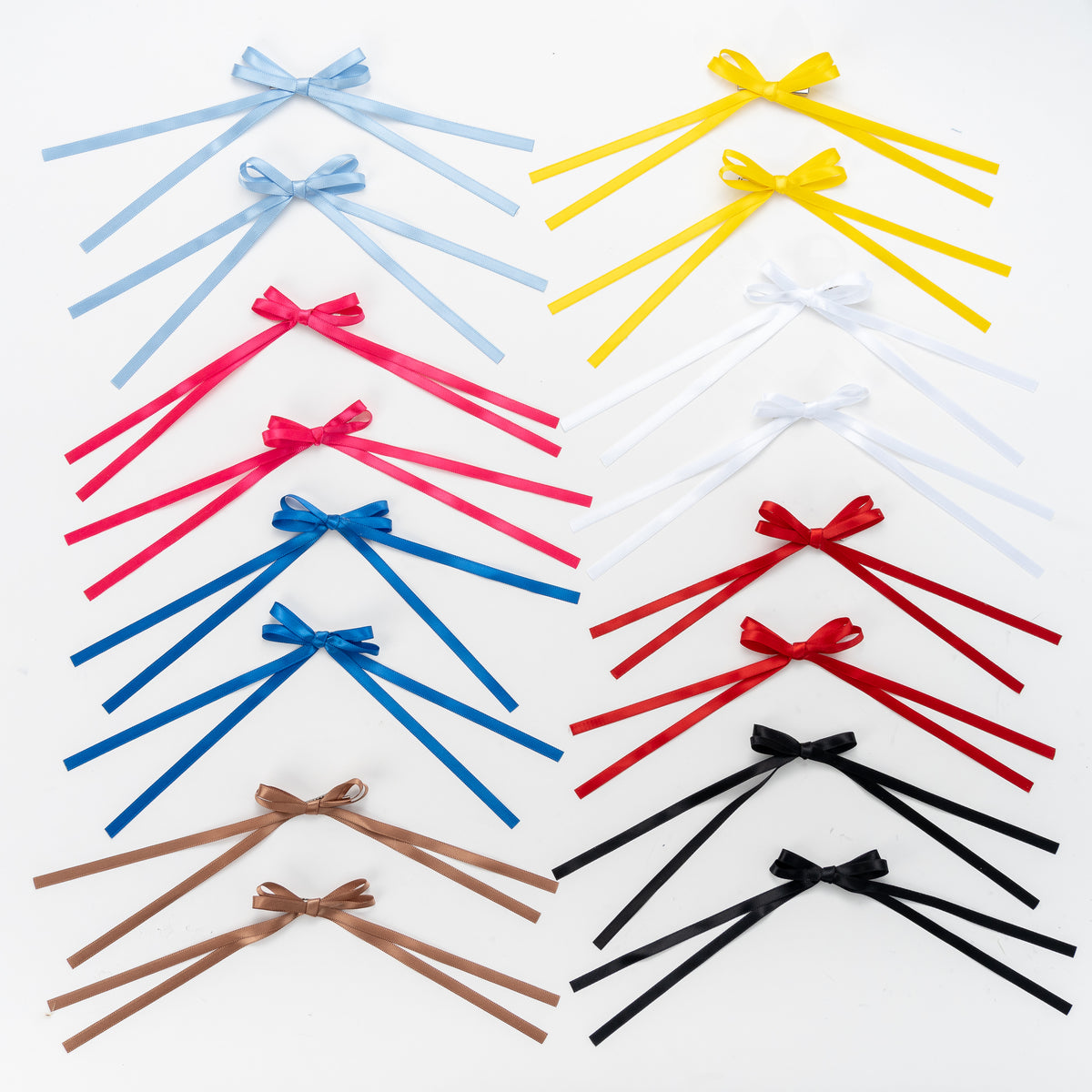 זוג פפיונים סאטן