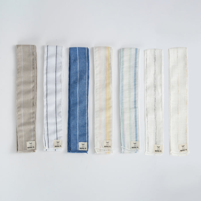 סרט קשירה פשתן פסים