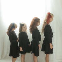 פפיון טול עיגולי קטיפה קטנים