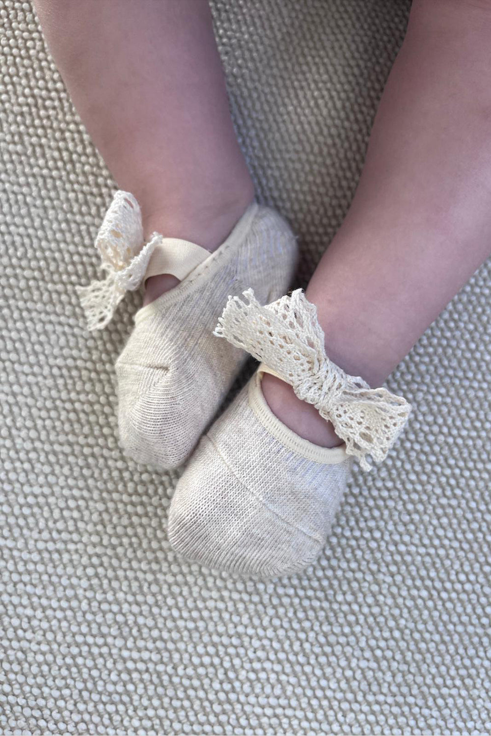 'גרביים בלרינה - בז