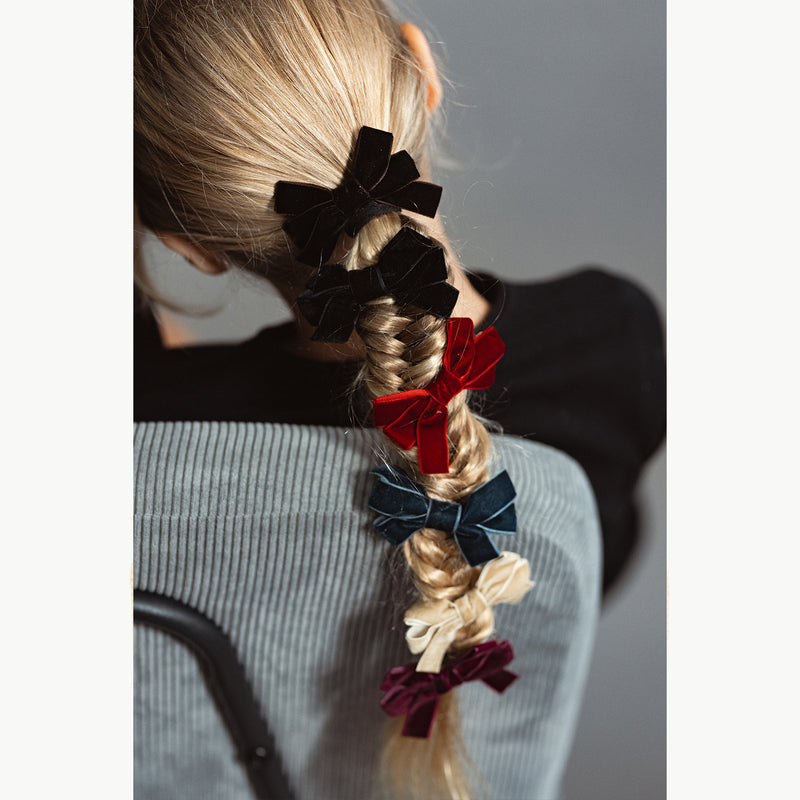 זוג פפיונים דאבל קטיפה