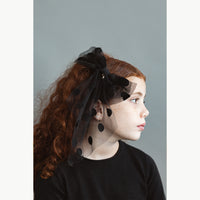 פפיון טול עיגולי קטיפה