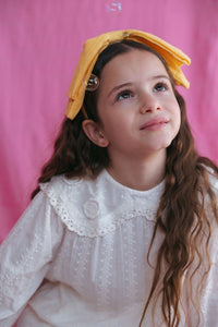 קשת פפיון פשתן - צהוב