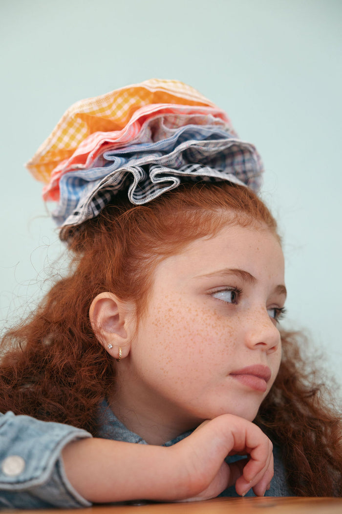 זוג גומיות סקראנצ משובץ