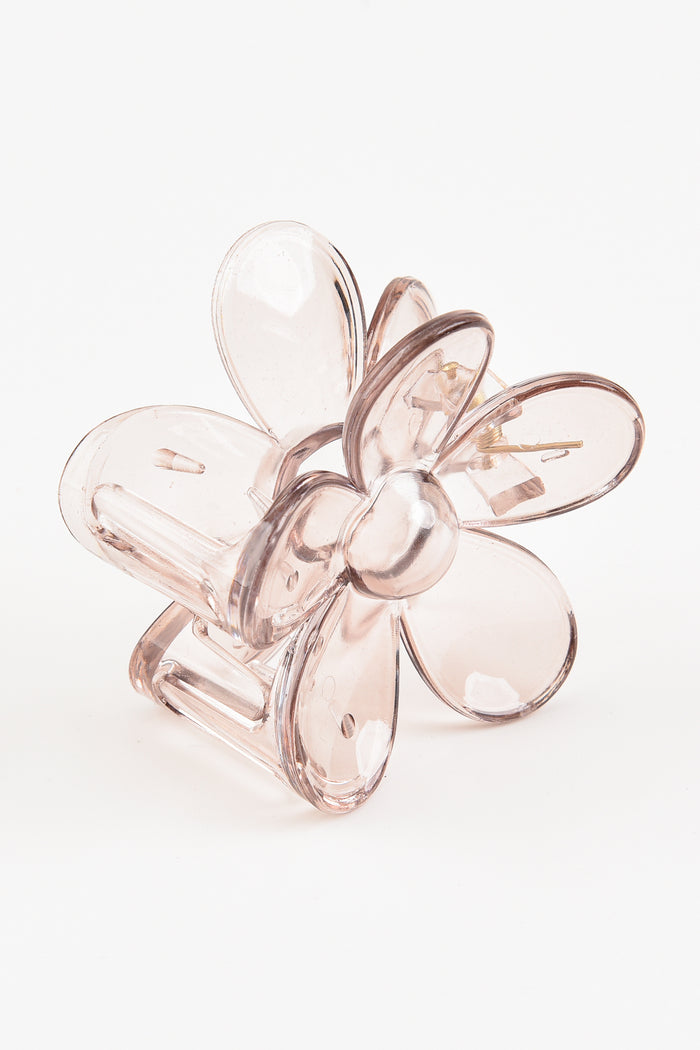 קליפס פרח שקוף