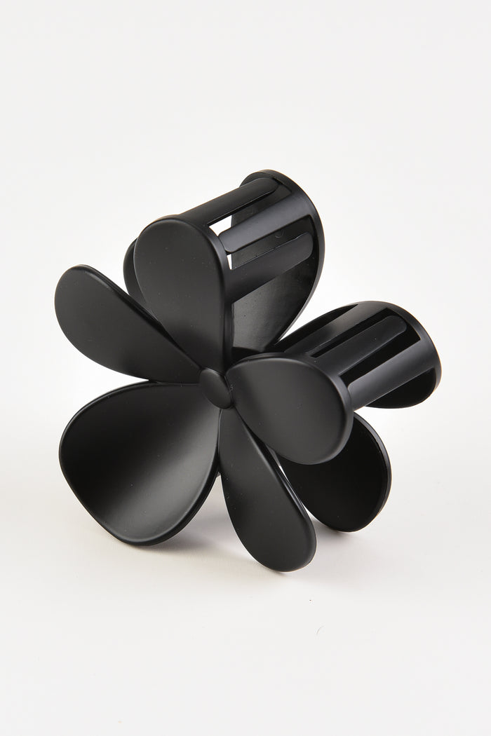 קליפס פרח שחור