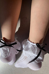 גרביים דנטל פפיון - שחור