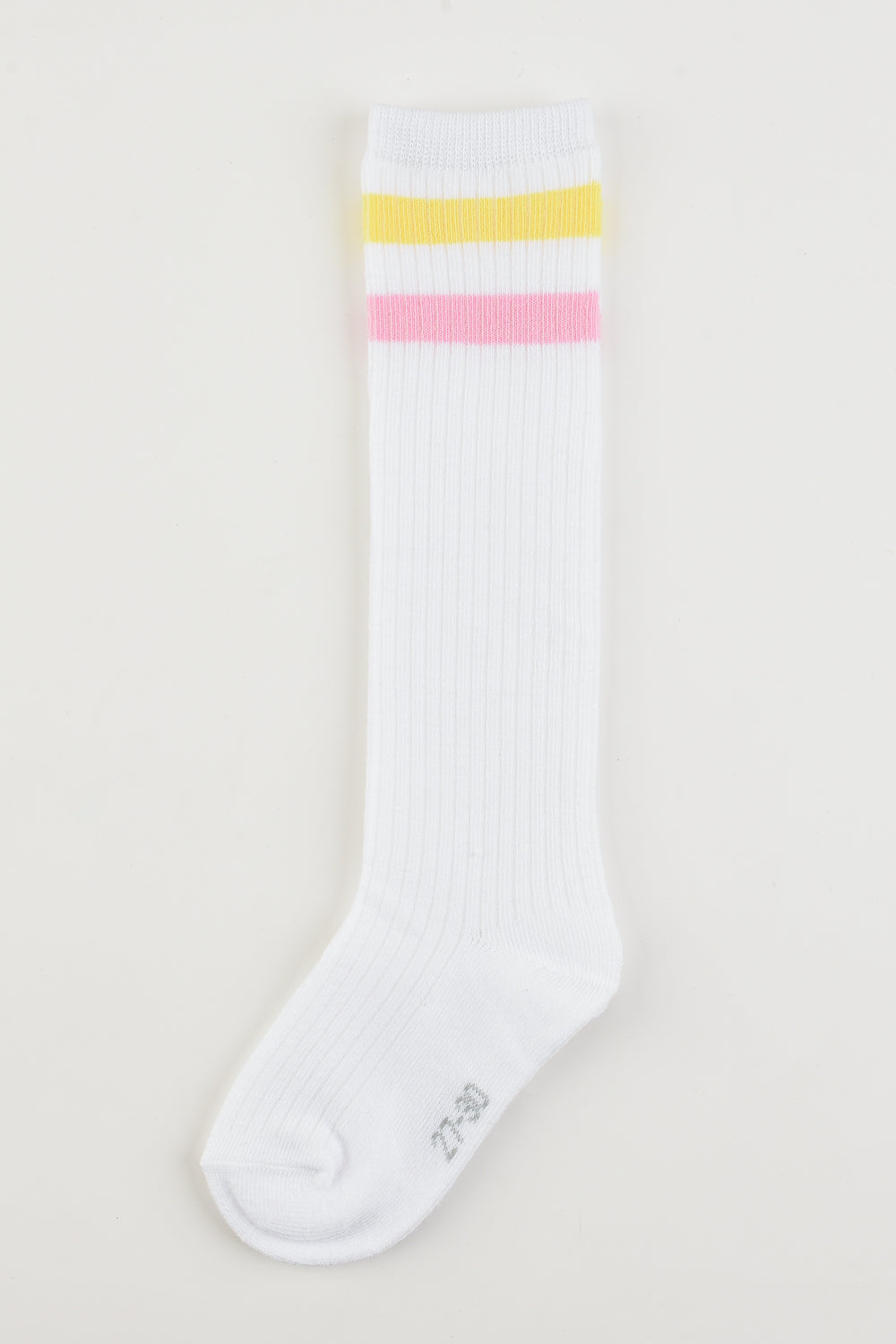 גרביים ברך ריב פס - ורוד