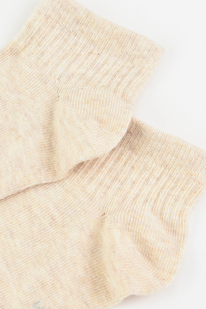 'מארז שלישיית גרביים - בז