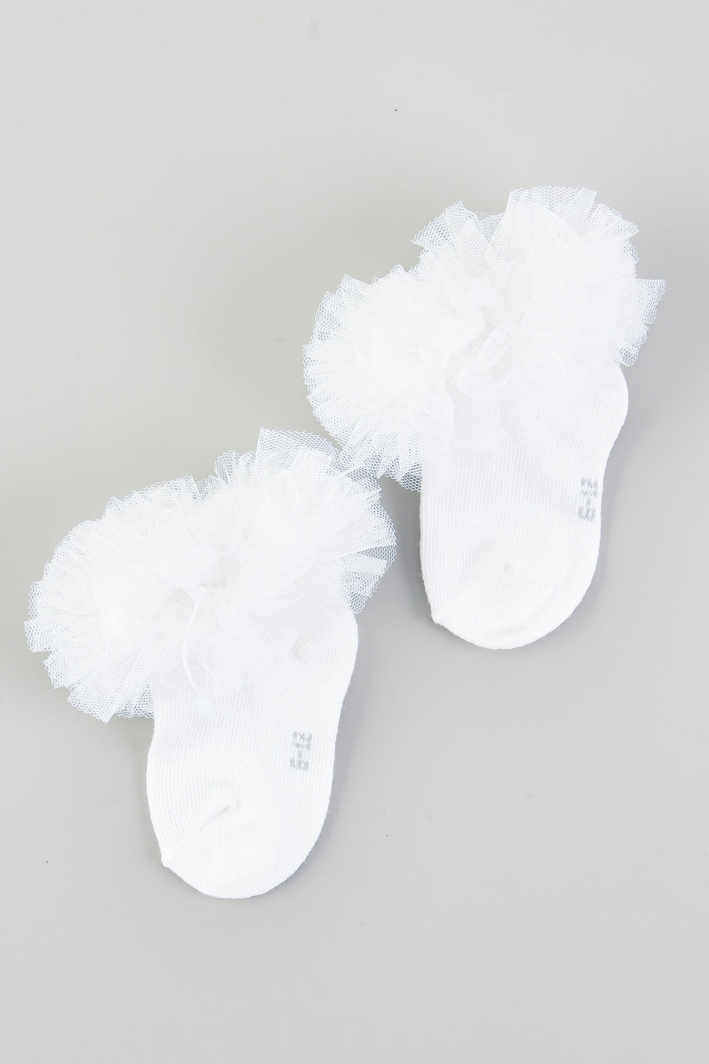 גרביים דנטל טול - שמנת