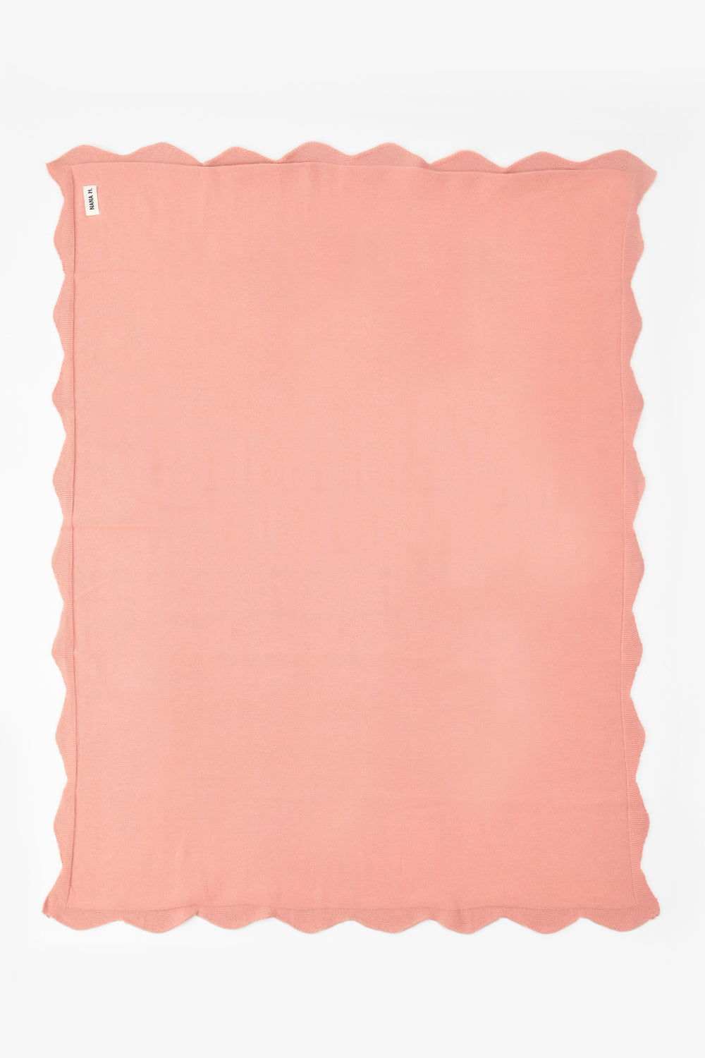 שמיכה סרוגה קיצית - ורוד