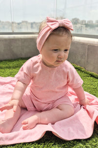 שמיכה וואש - ורוד