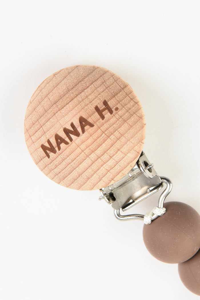 מחזיק מוצץ חרוזים סיליקון