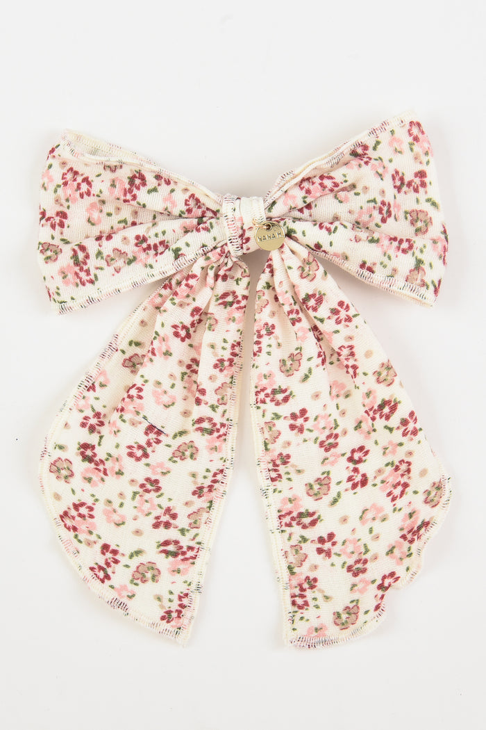 פפיון טטרה פרינט פרחוני ורוד