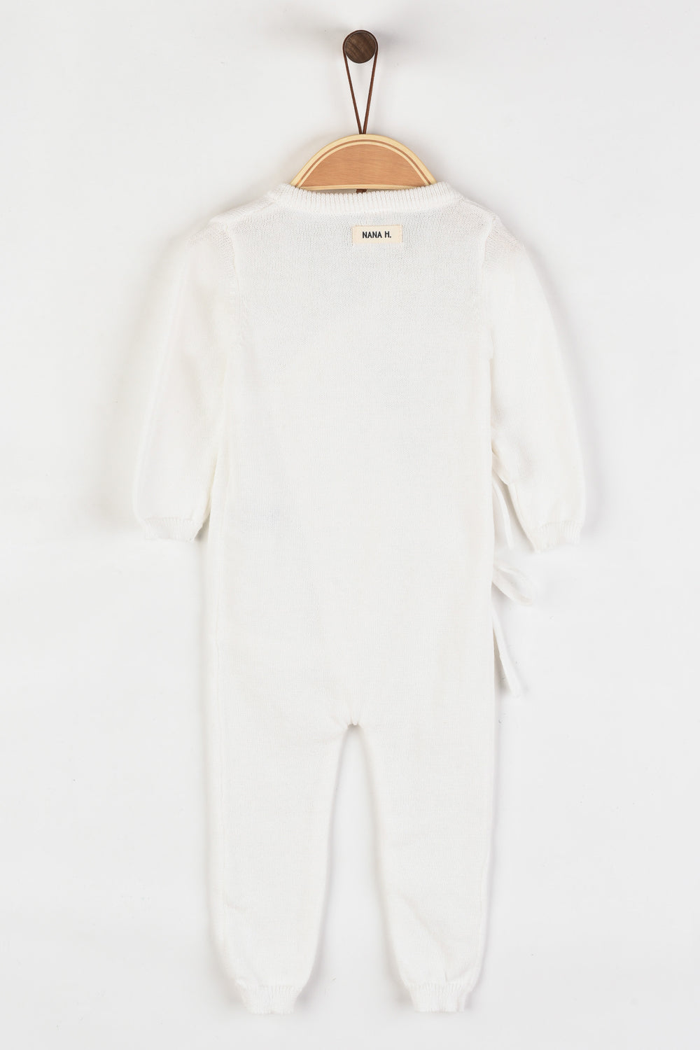 אוברול מעטפת סרוג - שמנת