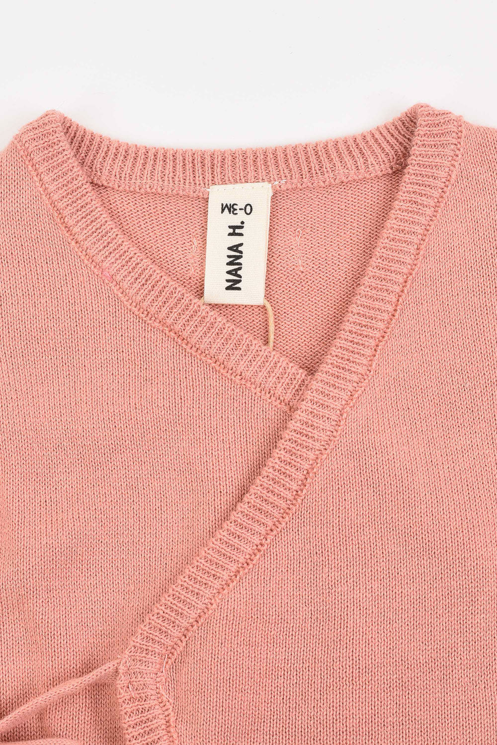 אוברול מעטפת סרוג - ורוד