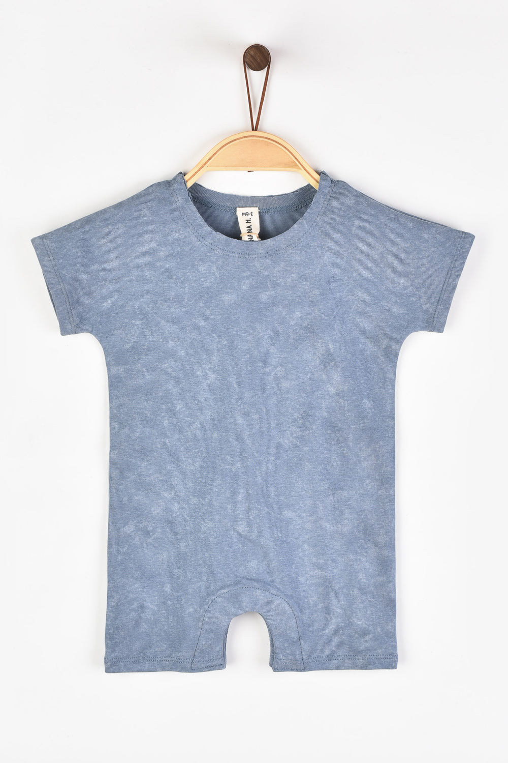 אוברול וואש קצר - כחול