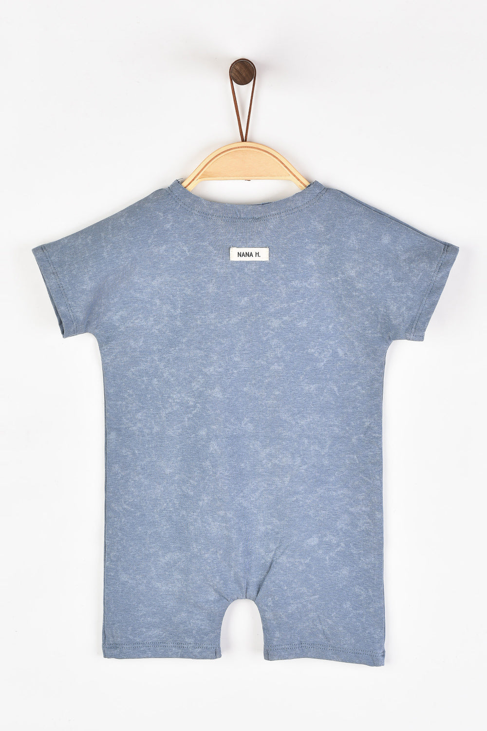 אוברול וואש קצר - כחול