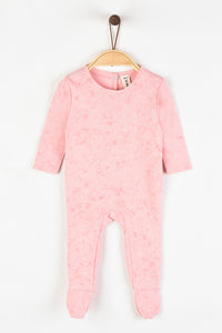 אוברול וואש ארוך - ורוד