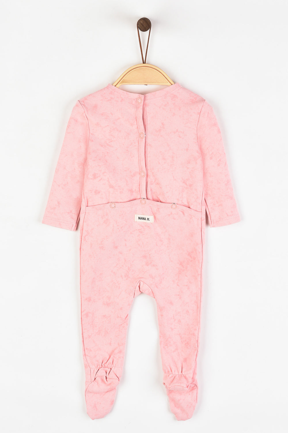 אוברול וואש ארוך - ורוד