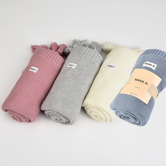 שמיכה סרוגה קיצית