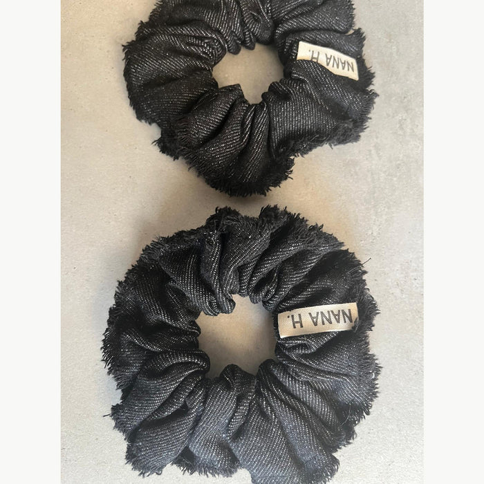 זוג גומיות ג'ינס פראנזים - שחור