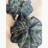 זוג גומיות סקראנצ' ענקיות  - כחול