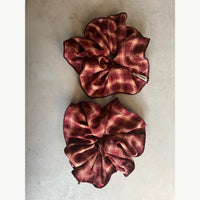 זוג גומיות סקראנצ' ענקיות  - אדום