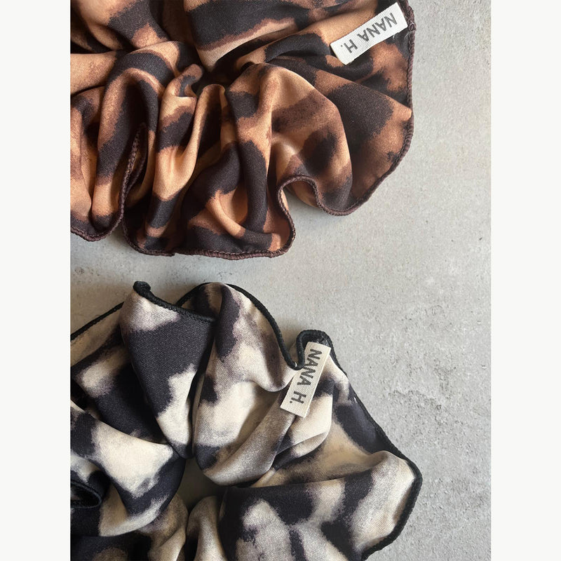 זוג גומיות סקראנצ' ענקיות - מנומר